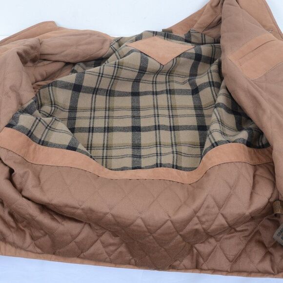 Roundtree & Yorke Outfitters Premium Leather & Wool Lined Jacket Size L - Picture 4 of 12